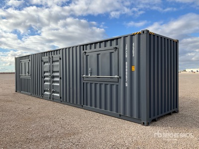2025 40 ft Standard Multi-Door Storage Container (Unused)