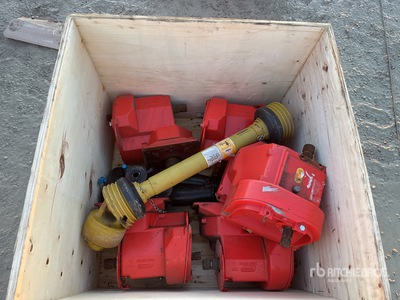 Set of 1 Pto Shaft, 5 Cylinders, 5 Gearboxes