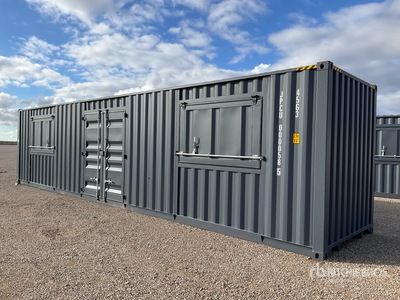 2025 40 ft Standard Multi-Door Storage Container (Unused)