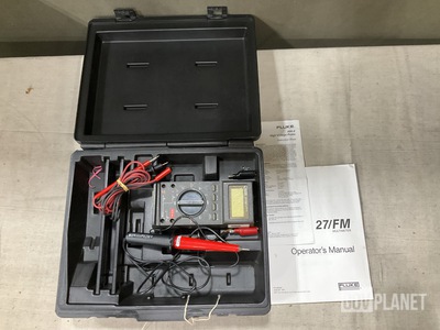 (13) Fluke 27/FM Multimeters