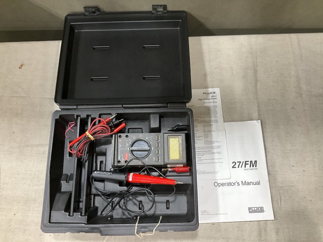 (13) Fluke 27/FM Multimeters