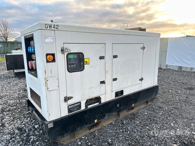 2016 MacGen/Himoinsa HRFW-100 T5 100 kVA Skid-Mounted Generador