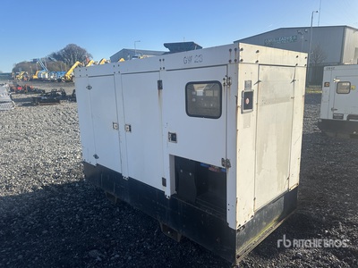 2006 Bruno Generators GX111P 110 kVA Skid-Mounted Generador