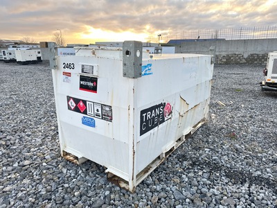 2017 Western 20TCC 2000 L Skid Mounted Steel Diesel Tanque de combustible