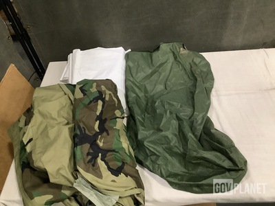 (4) Bivy Covers, (9) Clothing Bags & Assorted Items