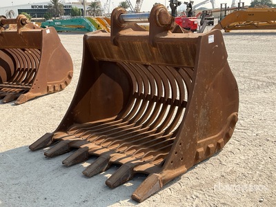 1845 mm Skeleton Graafmachine Bak