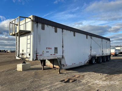 2014 Manac 53 ft x 102 in Quad/A Drop Frame Open-Top Chip Trailer