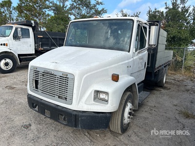 2003 Freightliner FL 60 4x2 Flatbed Dump Truck