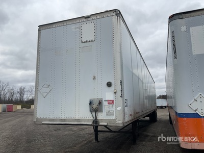 2007 Wabash DVCVHPC 53 ft x 102 in T/A Van Trailer