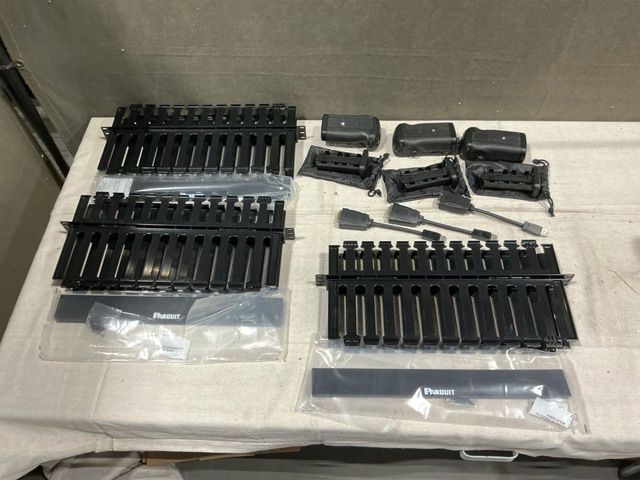 (15) Battery Grips, (17) Cable Managers & Assorted Items