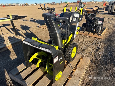 Ryobi 40V HP Whisper Series Electric 24 in 2 Stage Self Propelled منفاخ الثلوج (Unused)