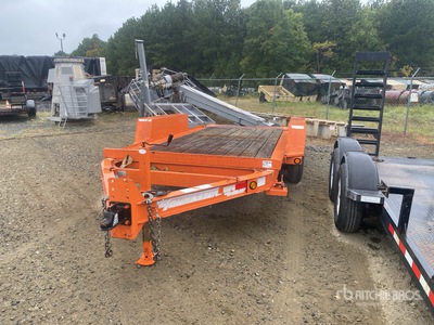 2016 Towmaster T-9DT 14 ft T/A Remorque à plateau basculant