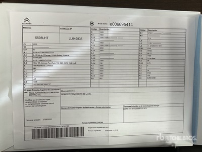 2020 Citroen C5 Aircross Puretech Automobile