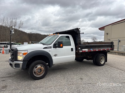 2016 Ford F-550 XL 4x4 Flatbed Dump Truck