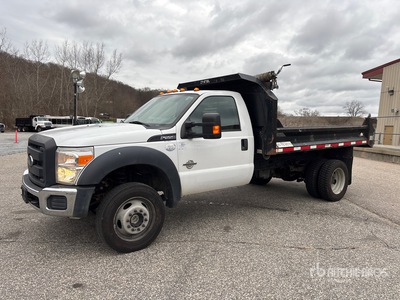 2016 Ford F-550 XL 4x4 Flatbed Dump Truck