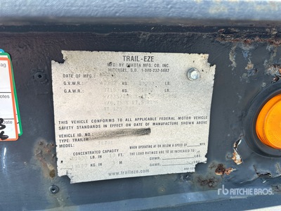 2004 Trail-Eze TE701 35 ton 45 ft T/A Remolque Deslizante