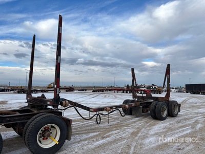 2004 Hydra-Group Super B-Train Pup Log Trailer