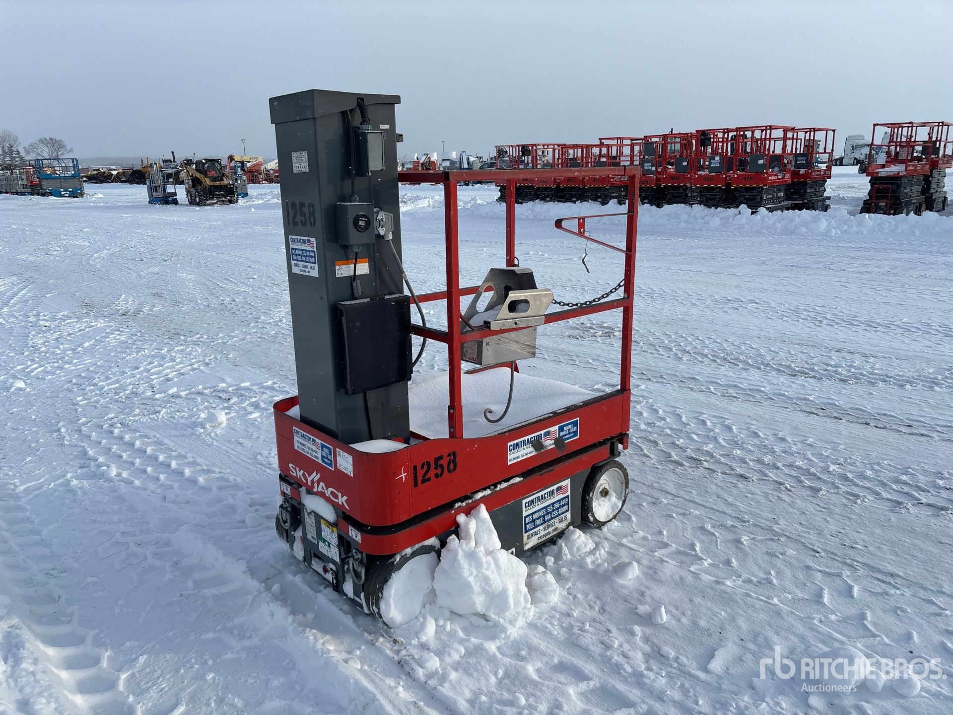 2018 Skyjack SJ16 Plateforme élévatrice à mât vertical