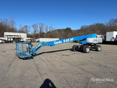 2018 Genie S-85 HF 4WD Diesel Telescopic Boom Lift