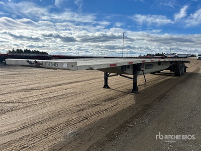 2015 Alutrec 53 ft T/A Pritsche Anhänger