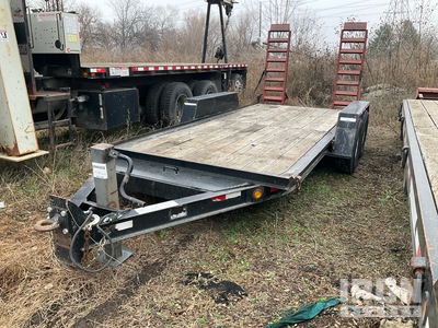 2014 Towmaster T-12DD 16 ft T/A Plant Trailer