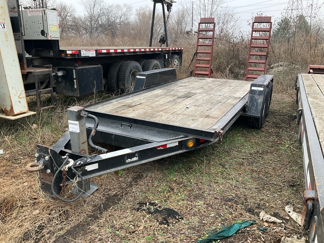 2014 Towmaster T-12DD 16 ft T/A Equipment Trailer