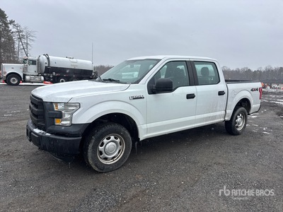 2016 Ford F-150 XL 4x4 Crew Cab Pickup
