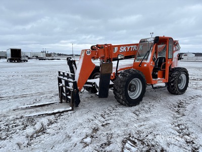 2005 SkyTrak 10054 を見 Telehandler