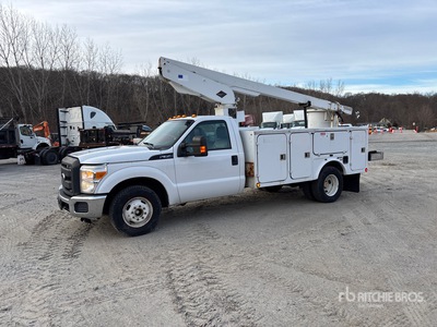 1999 Versalift TEL29N 29 ft on 2014 Ford F-350 XL 4x2 Bucket Truck