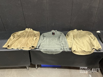 (1) Flame Resistant Shirt, (3) Cold Weather Shirts & (30) Cold Weather Jackets