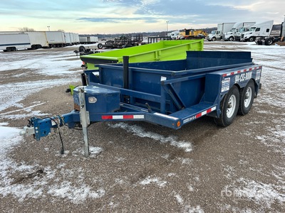 2023 Air Tow Dock Height DH10-H T/A Ground Load Trailer