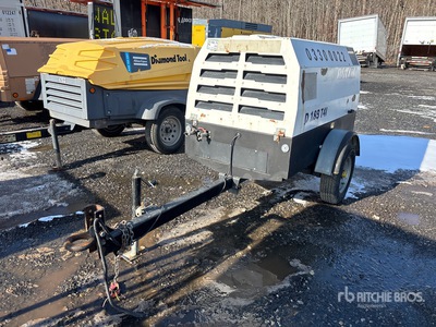 2018 Rotair D185T4F Mobile Air Compressor
