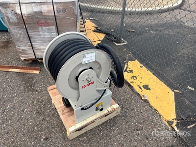 Metered 50 ft Diesel Fuel Reel with 12v Pump Divers  (Unused)