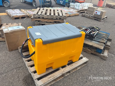 60 Gallon Poly Diesel Tank with 12v Pump (Unused)