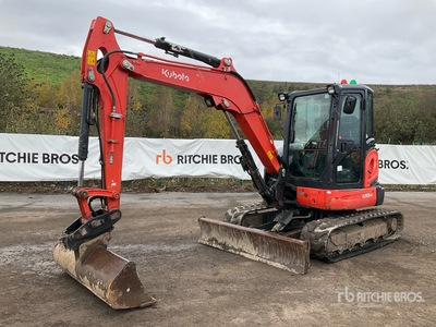 2019 Kubota U55-4 Minikoparka
