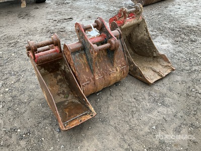 Quantity of (3) Łyżka do koparki - Fits Kubota U55-4