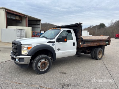 2016 Ford F-550 XL 4x4 S/A Dump Truck