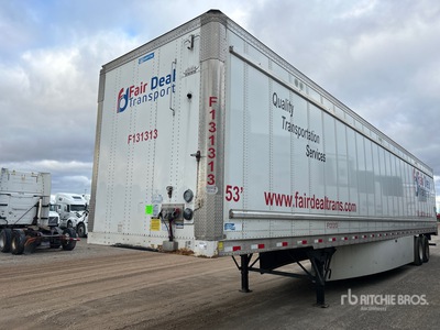 2019 Stoughton ZGPVW-535T-S-C-AR 53 ft x 102 in T/A Van Trailer