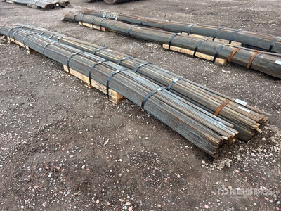 Quantity of (2) Bundles Steel Flat Bar