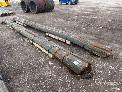 Quantity of (2) Bundles Steel Flat Bar