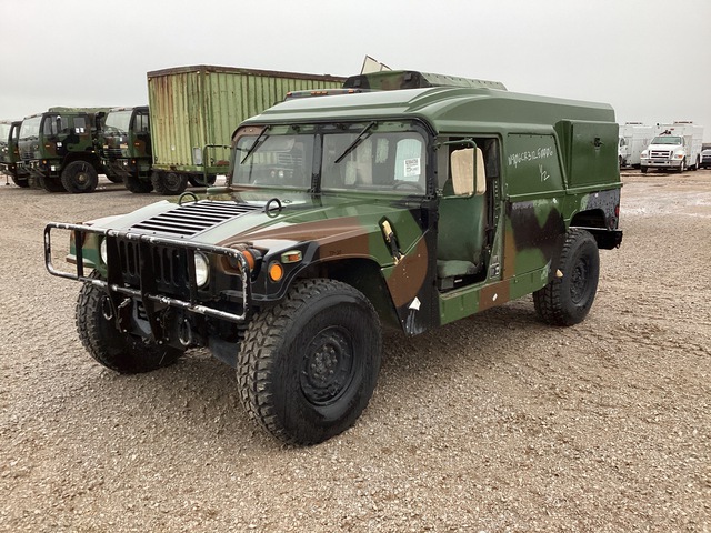 2002 AM General M1097A2 HMMWV 2 Door Hard Top w/Helmet Top