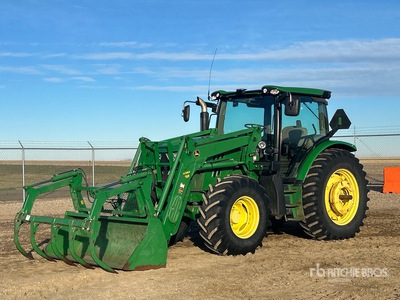 2013 John Deere 6125R Tracteur agricole 4 roues motrices