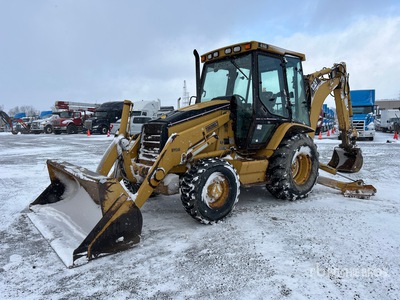 2002 Cat 416D 4x4 Graaflaadmachine