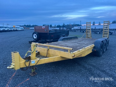 2012 Olympic RT213E 20 ft Tri/A Equipment Trailer