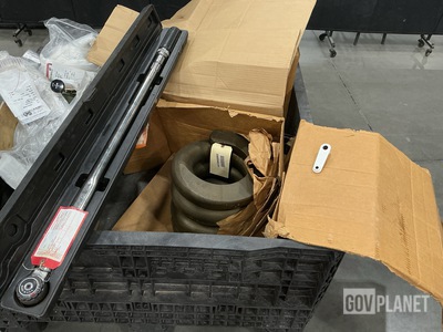 (1) Lever Switch, (1) Compression Helical Spring, (5) Wrenches & Assorted Items