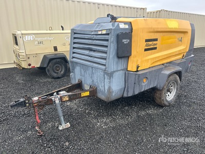 2015 Atlas Copco XAS 400 400 cfm Mobile Compresor de aire