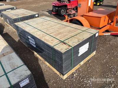 Quantity of (100) 2025 3.ft 6 in x 7 ft 6 Gauge Wire Mesh (Unused)