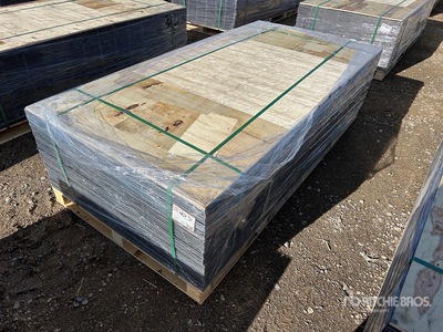 Quantity of (100) 2025 3.ft 6 in x 7 ft 6 Gauge Wire Mesh (Unused)