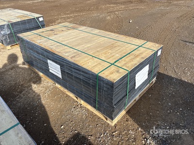 Quantity of (100) 3.ft 6 in x 7 ft 6 Gauge Wire Mesh (Unused)