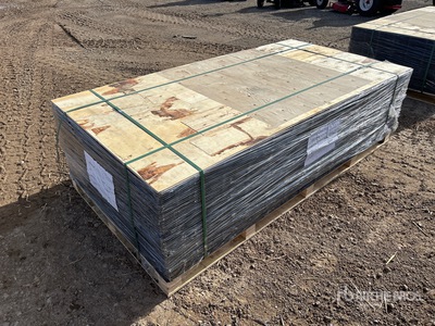 Quantity of (100) 2025 3.ft 6 in x 7 ft 6 Gauge Wire Mesh (Unused)